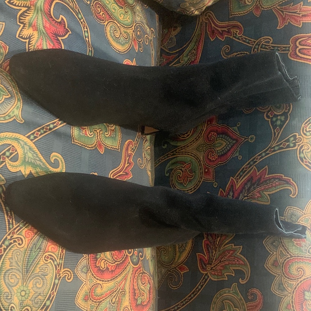 J. Crew Black Ankle Booties